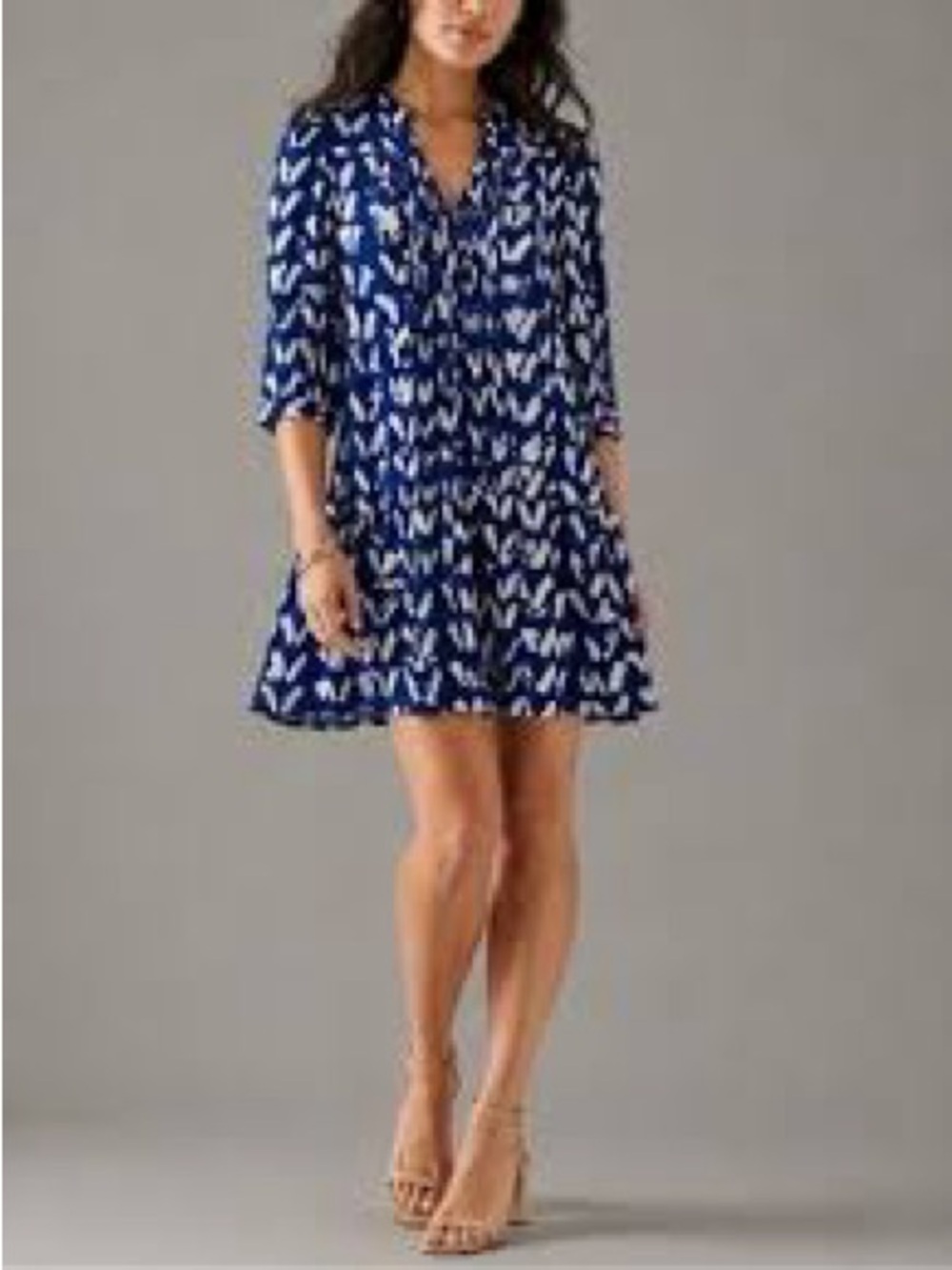 MAEVE - ANTHROPOLOGIE, the tiered blue dress!